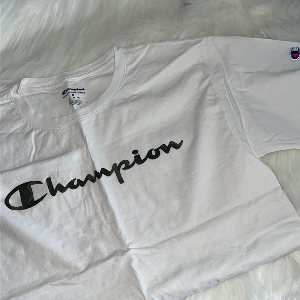 Champion White T-Shirt
